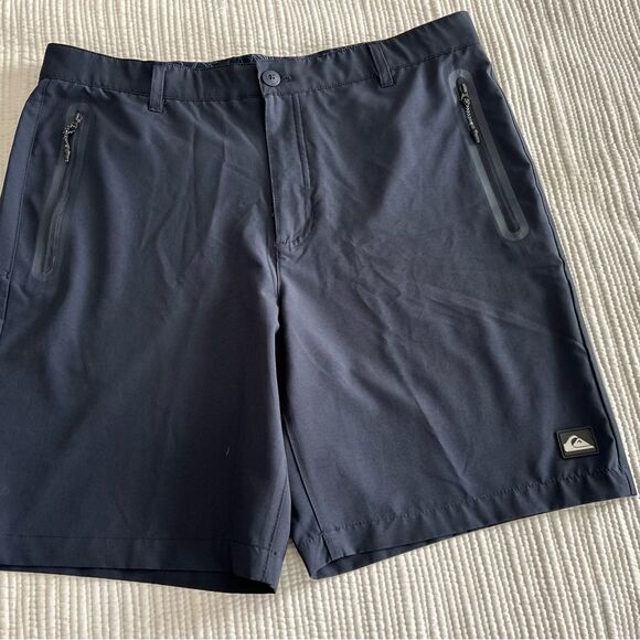 Quiksilver Men's Dark Blue Hybrid Shorts Size 36 - Picture 13 of 13